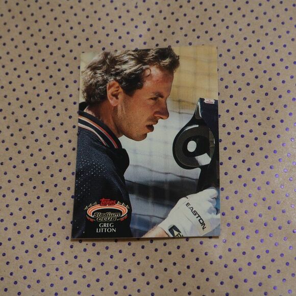 Greg Litton #439 Baseball Card - Picture 1 of 2